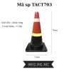 Cọc tiêu chóp nón GT.70ĐC – cao 70cm – nhựa cứng