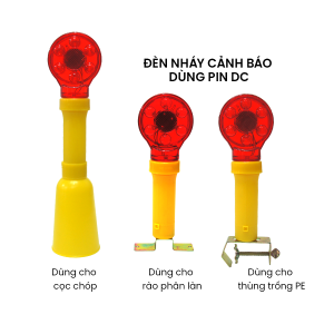 Đèn nháy cảnh báo dùng pin