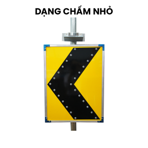 Tiêu phản quang mũi tên loại đèn có chấm nhỏ