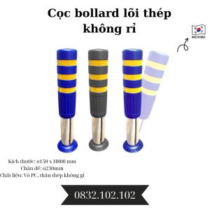 Cọc bollard lõi thép không rỉ
