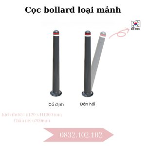 Cọc bollard loại mảnh