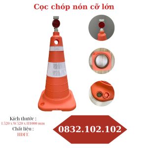 Cọc chóp nón cỡ lớn