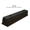 Chặn lùi sau bánh xe ô tô - loại đặc - L1000 x W200 x H180 mm - nhập khẩu Hàn quốc